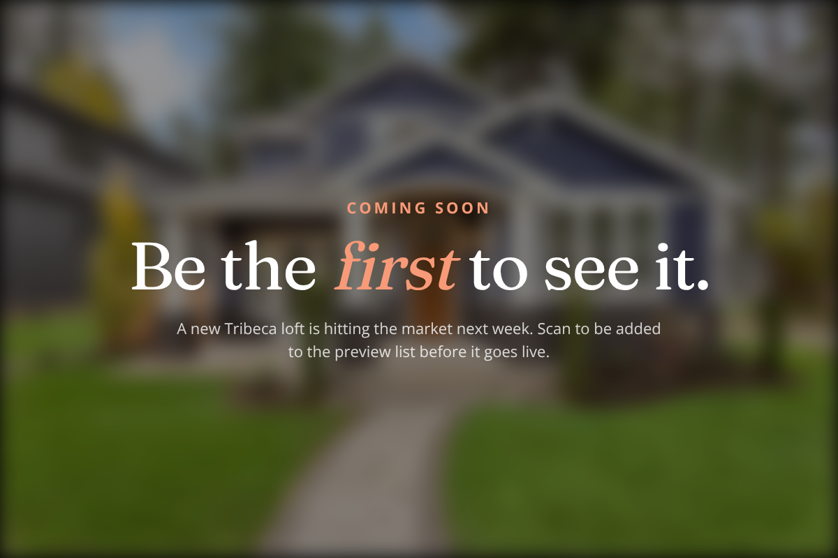 Coming Soon postcard template